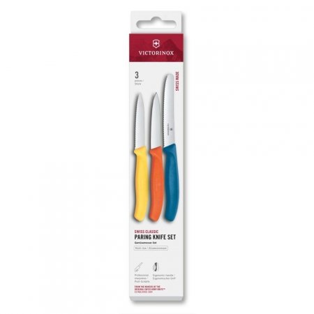 Zestaw 3 noży do warzyw i owoców Swiss Classic Victorinox