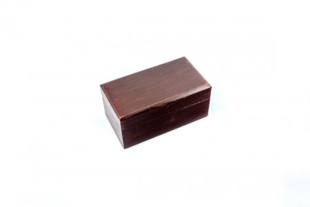 Mosiężno-skórzana lunetka DISCOVERY - T26WB  w pudełku drewnianym