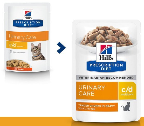 Hill&#039;s Prescription Diet c/d Feline z Kurczakiem saszetka 85g