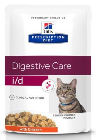 Hill&#039;s Prescription Diet i/d Feline Kurczak saszetka 85g