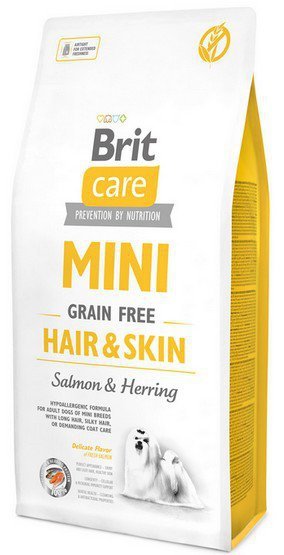 Brit Care Grain Free Mini Hair & Skin 7kg