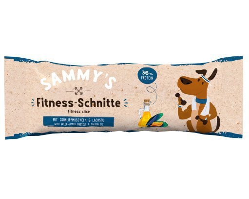 Sammy&#039;s Fitness Slice Baton proteinowy Małże i olej z łososia 25g