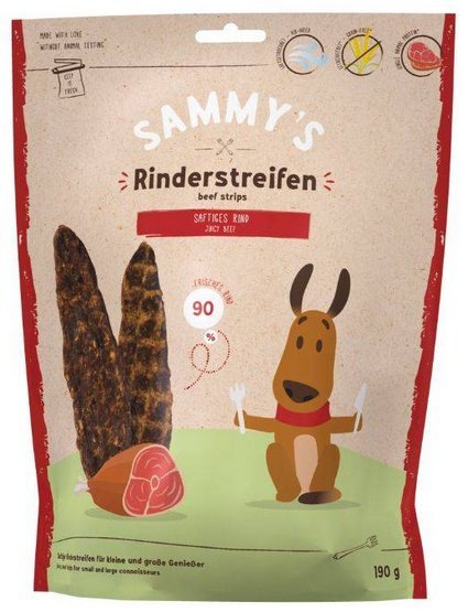 Sammy&#039;s Beef Strips - paski wołowiny 190g