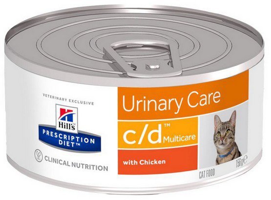 Hill&#039;s Prescription Diet c/d Feline z Kurczakiem pasztet puszka 156g