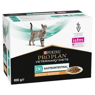 Karma dla kota Purina Pro Plan Veterinary Diets EN St/Ox Gastrointestinal z kurczakiem opakowanie 85 g 
