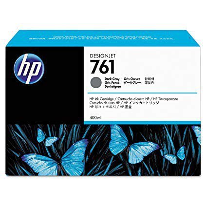Tusz HP 761 do Designjet T7100/T7200 | 400ml | dark grey