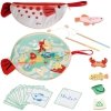 CLASSIC WORLD Edukacyjna Gra Łowienie Rybek na Magnes z Kartami do Nauki Liczenia