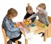 MASTERKIDZ Duża Drewniana Nawlekanka Sznurowanka Montessori