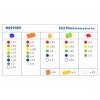 MASTERKIDZ Zestaw Klocków Konstrukcyjnych STEM 563 el. z Nakładkami na Panel 4 szt.