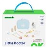 TOOKY TOY Drewniany Zestaw Małego Lekarza Doktora w Walizce z Akcesoriami