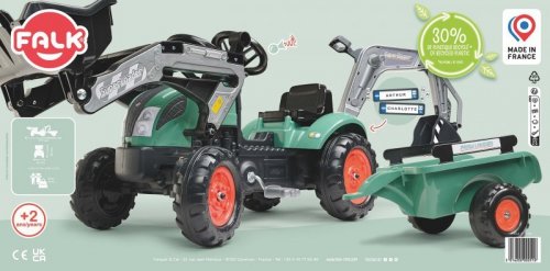 FALK Farm Lander Koparko - Ładowarka Traktor 2-5 lat
