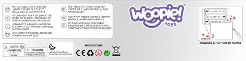 WOOPIE Piła Motorowa Łańcuchowa Dla Dzieci Gumowy Obrotowy Łańcuch