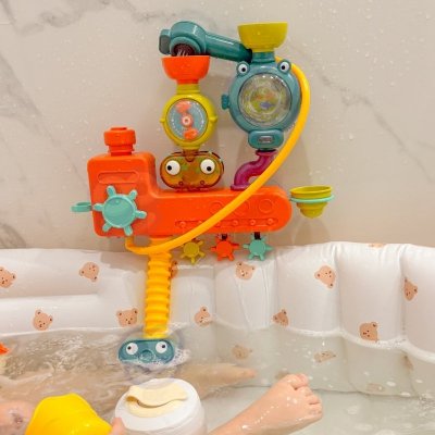 WOOPIE BABY Zabawka do Kąpieli Przelewowa Kołowrotek + Kubeczeki Przelewowy