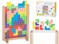 Gra logiczna układanka tetris stojący 