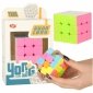 Gra logiczna Kostka łamigłówka 3x3x3 neon 