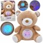 WOOPIE BABY Przytulanka Usypiacz Projektor 2w1 Miś - 10 Kołysanek 