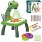 WOOPIE Drawing Board Dinosaur Projector + Markers 
