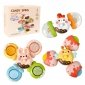 WOOPIE BABY Spinner Zabawka Sensoryczna Pszczoła Kurczak Królik Wymienne 3 szt. 