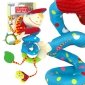 WOOPIE BABY Miękka Zawieszka Spirala do Wózka Łóżeczka Piesek Edukacyjna 