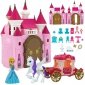 WOOPIE Interaktywny Magiczny Pałac Zestaw Księżniczka + Kareta i Akcesoria 