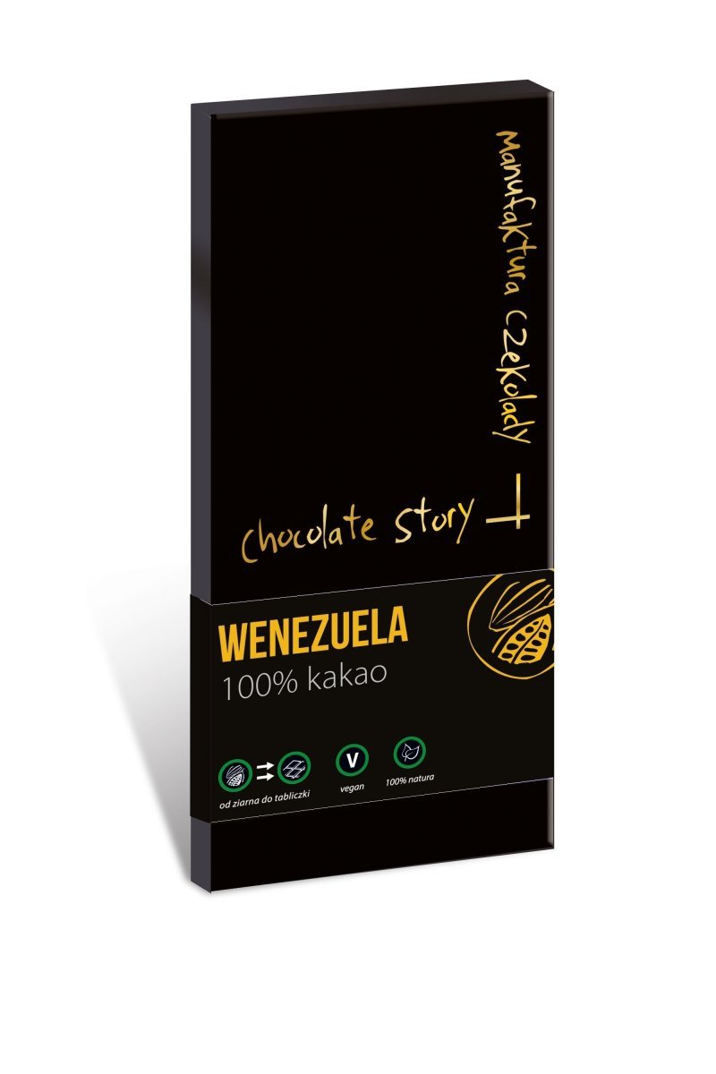 Czekolada gorzka 100% kakao Wenezuela - 50g