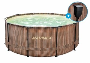 Basen stelażowy 3,66 x 1,22 m -  TEAK z wbudowanym skimmerem