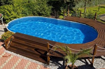 Basen kanadyjski Miami 7,3 x 3,7 x 1,2 m - Zestaw MINI