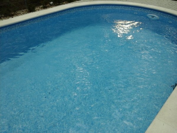 Kamień brzegowy Hobby Pool BWT - piaskowy do basenu owalnego 11 x 5 m
