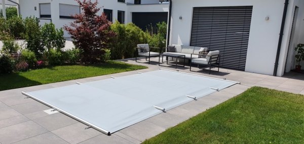 Przykrycie bezpieczne - model standard - owalny - do basenu 9 x 5 m