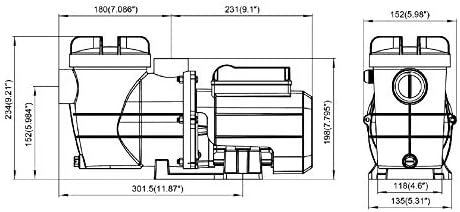 Pompa obiegowa Hydro Star 72517 z timerem 10m3/h
