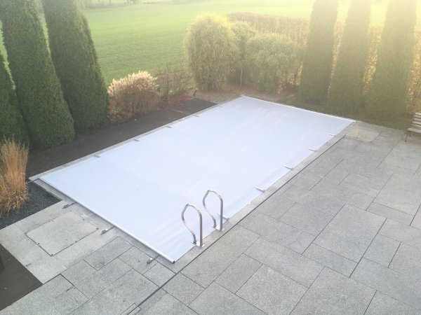 Przykrycie bezpieczne - model Standard - prostokątny - do basenu 10x5m