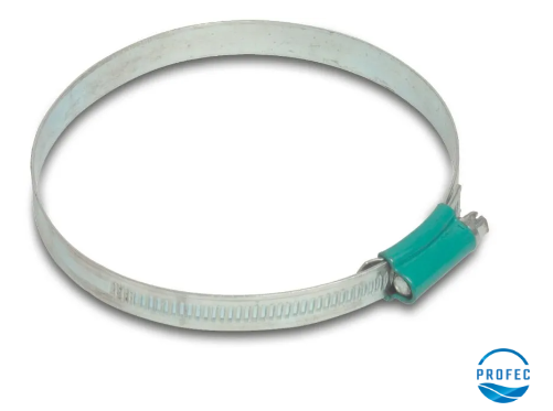 Opaska ślimakowa ze stali ocynkowanej 16 mm x 25 mm typ W1 Industry 9 mm / Profec