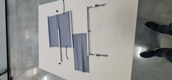 Przykrycie bezpieczne - model Segment - prostokątny - do basenu 10x5m
