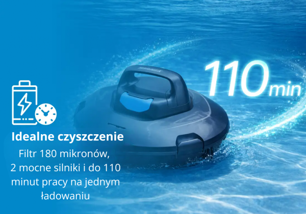 Odkurzacz automatyczny basenowy Marimex SupraVac Trinity z akumulatorem