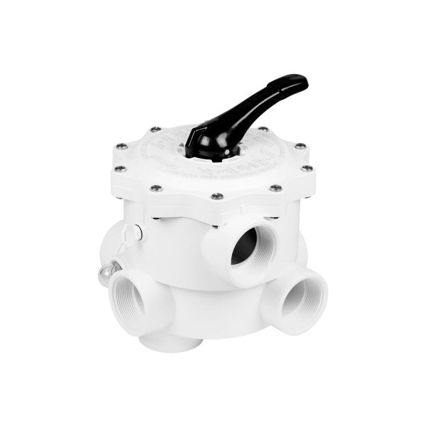 Zawór 6-drożny boczny V6  z gwintem 2" Góra+dół Klejenie 63 mmPraher 131150 3,5bar SM20 3 ABS - bez przyłączy