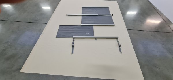 Przykrycie bezpieczne - model Segment - prostokątny - do basenu 10x5m