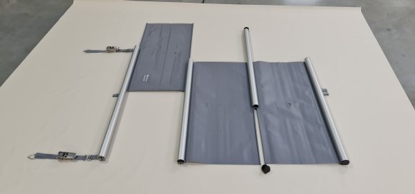 Przykrycie bezpieczne - model Segment - prostokątny - do basenu 9x5m