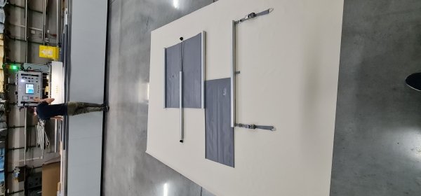 Przykrycie bezpieczne - model Segment - prostokątny - do basenu 5x3m