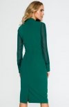 Style S136 sukienka zielona tył