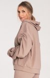Figl M1055 beżowa bluza damska tył