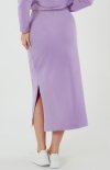 Italian Fashion Stella maxi spódnica fioletowa tył