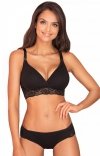 Momtobe Daily soft black biustonosz do karmienia