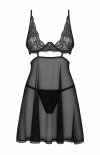 Obsessive Nutris koszulka babydoll i stringi-1