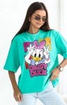 Oversizowy t-shirt Daisy Duck miętowy