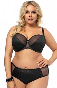 *Gorsenia K461 Black Orchid biustonosz miękki *Gorsenia K461 Black Orchid biustonosz miękki