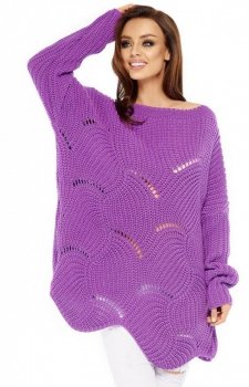 *Lemoniade LS209 sweter fioletowy *Lemoniade LS209 sweter fioletowy