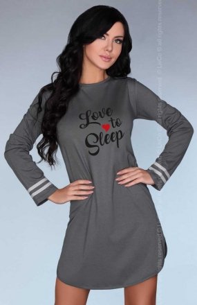 *Livia Corsetti Dill koszula nocna grafitowa *Livia Corsetti Dill koszula nocna grafitowa
