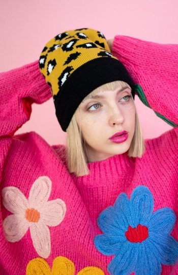 Art Of Polo 23903 Hipster Panther czapka damska 