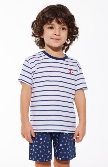 Cornette Kids Boy 801/111 Marine piżama chłopięca 
