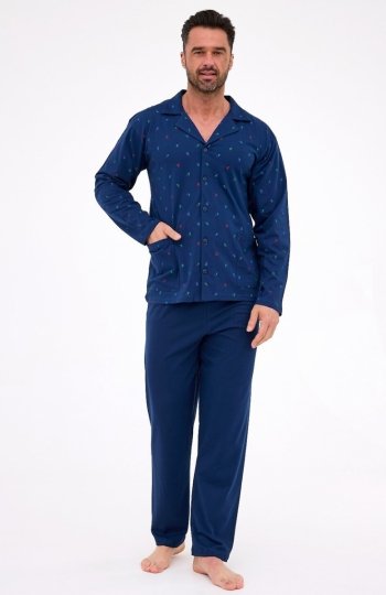 Cornette 114/79 MAXI rozpinana piżama męska